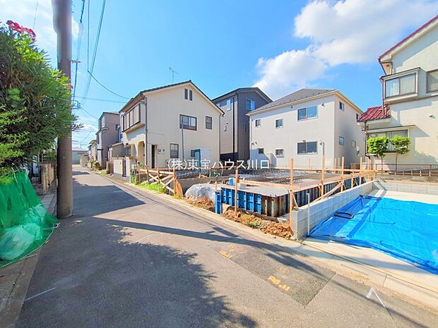 前面道路含む現地