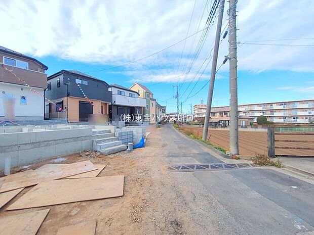 前面道路含む現地