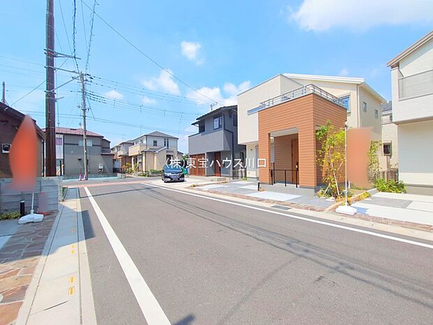 前面道路含む現地