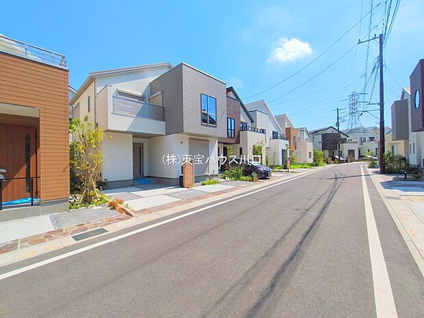 前面道路含む現地