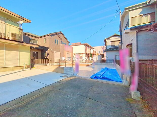 前面道路含む現地