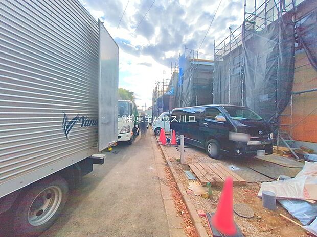 前面道路含む現地