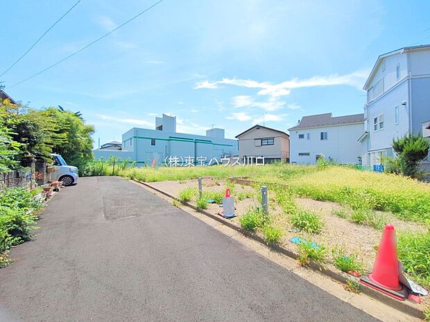 前面道路含む現地