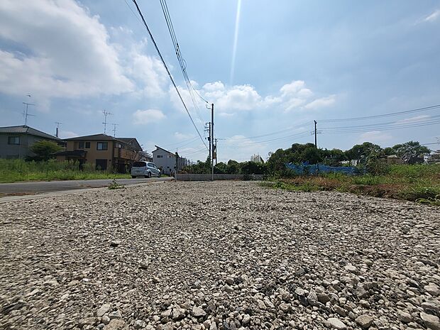 駐車場部分(2025年8月中旬撮影)