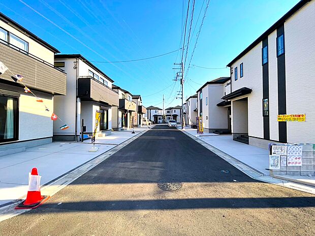 都会の喧騒を離れ、緑豊かな川口市安行小山で穏やかな暮らしを。車の通りも少ない閑静な住宅街。