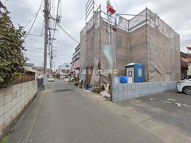 前面道路含む現地