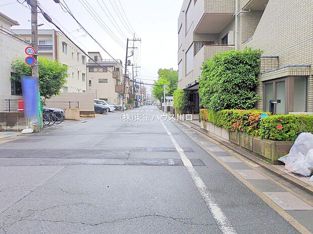 前面道路含む現地