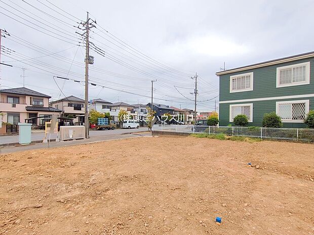 前面道路含む現地