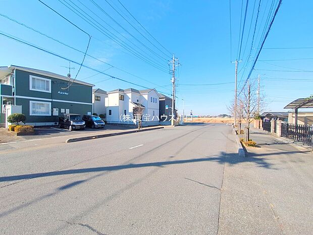 前面道路含む現地