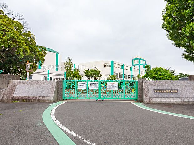 川口市立木曽呂小学校 1100m