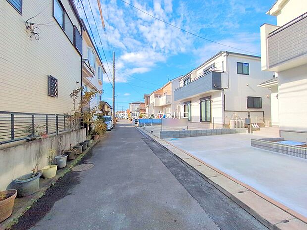 前面道路含む現地