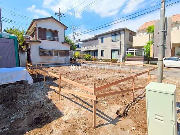 前面道路含む現地