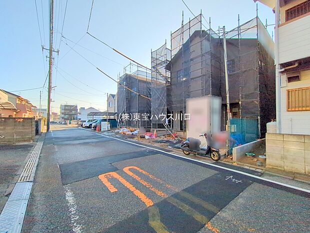 前面道路含む現地