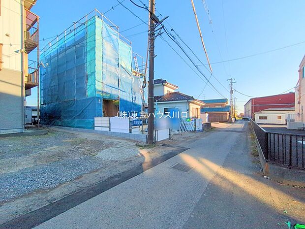 前面道路含む現地