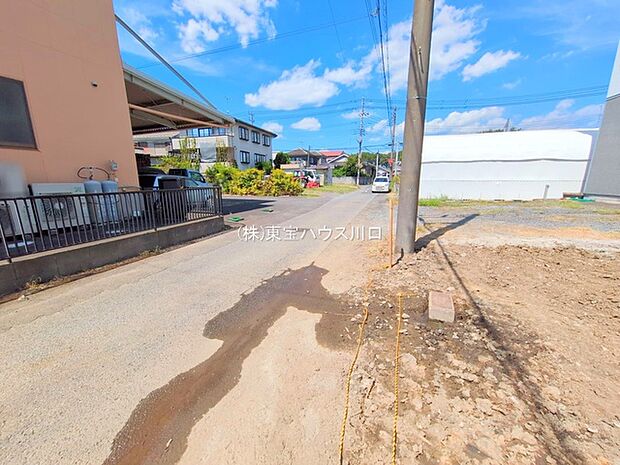 前面道路含む現地