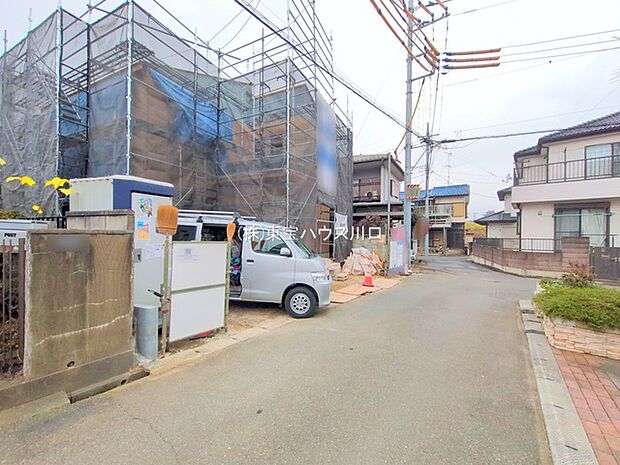 前面道路含む現地