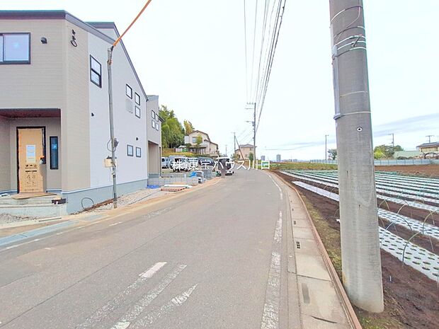 前面道路含む現地