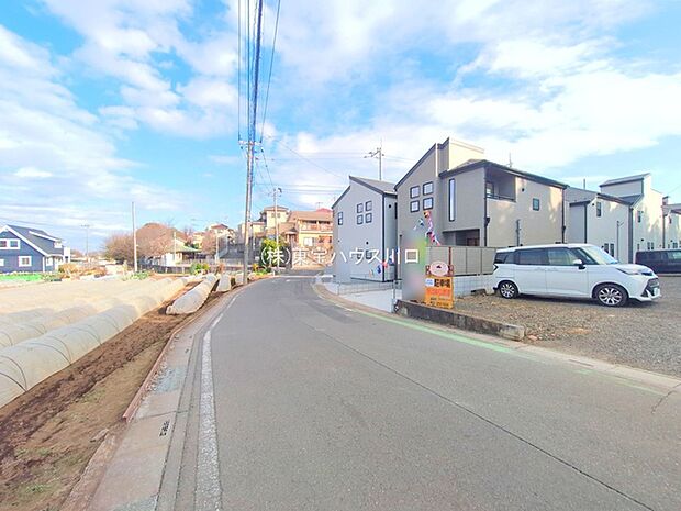 前面道路含む現地