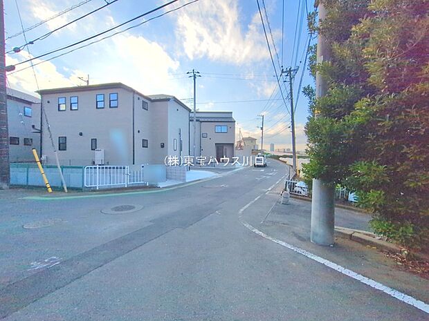 前面道路含む現地