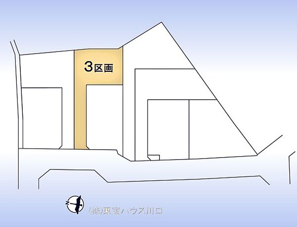 区画図。