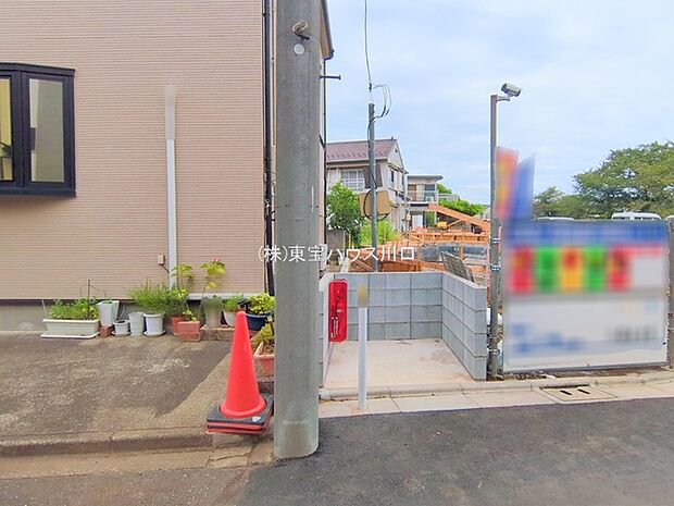 前面道路含む現地