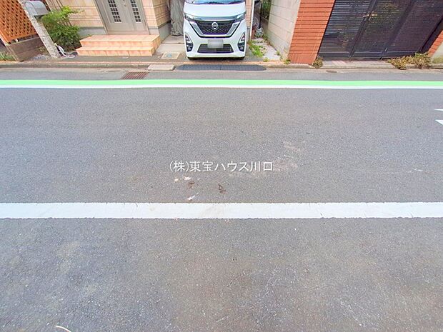 前面道路含む現地