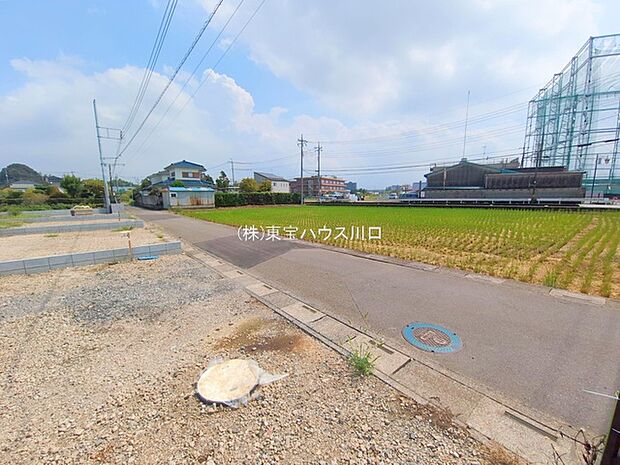 前面道路含む現地