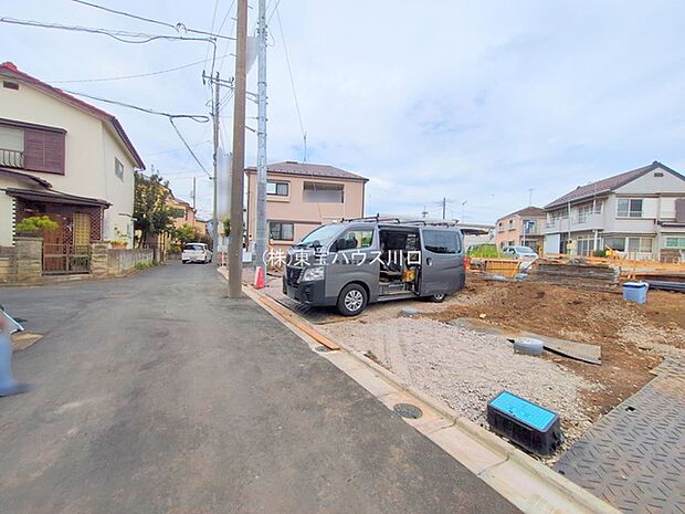 前面道路含む現地