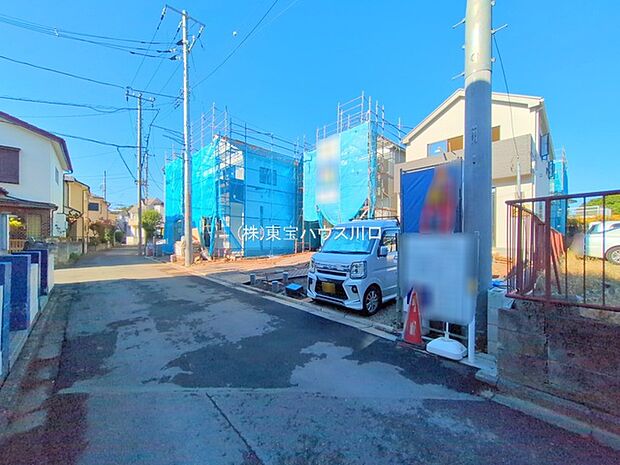 前面道路含む現地