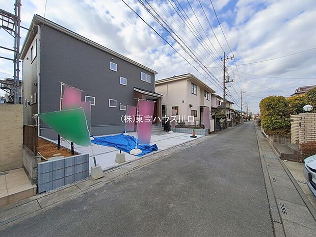 前面道路含む現地