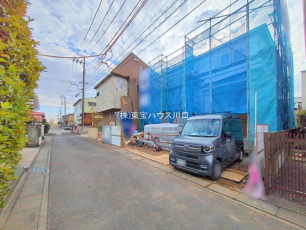 前面道路含む現地