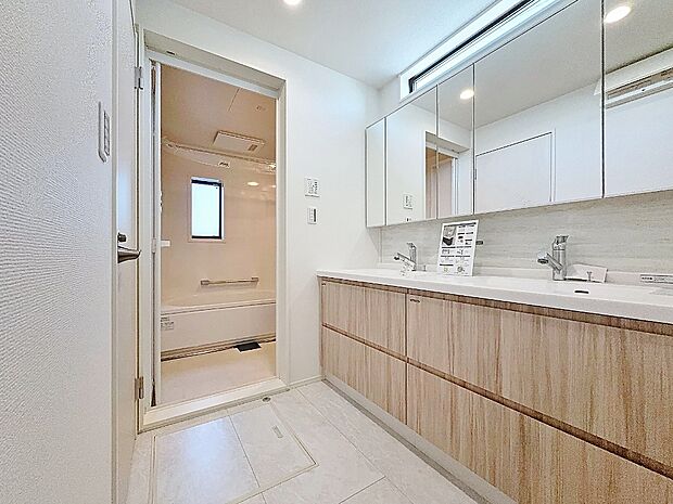 ダブルボール洗面化粧台(共通・施工例)