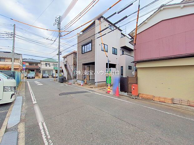 前面道路含む現地