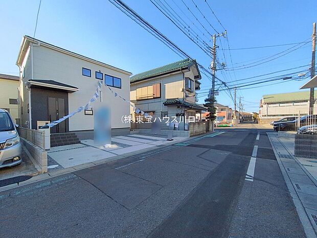 前面道路含む現地