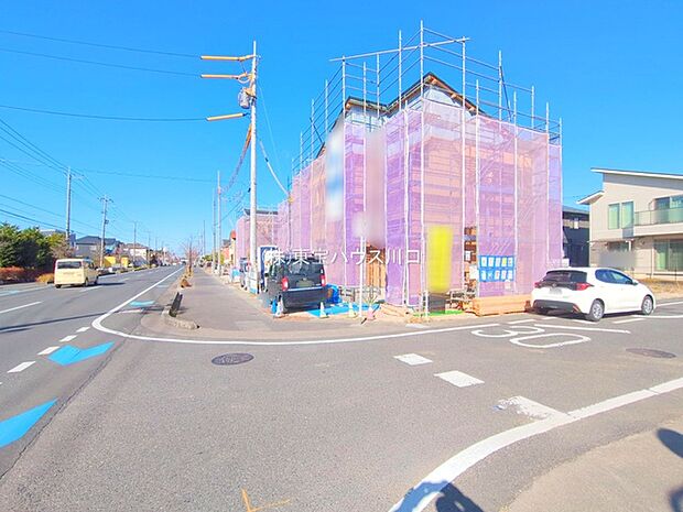 前面道路含む現地