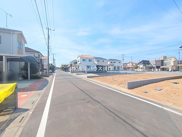 前面道路含む現地