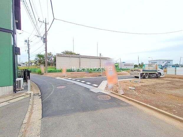 前面道路含む現地