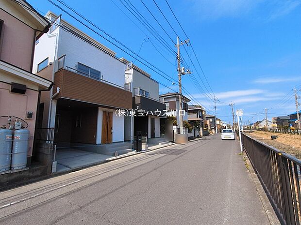 前面道路含む現地