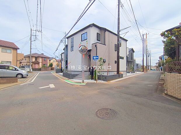 前面道路含む現地