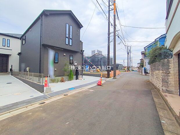 前面道路含む現地