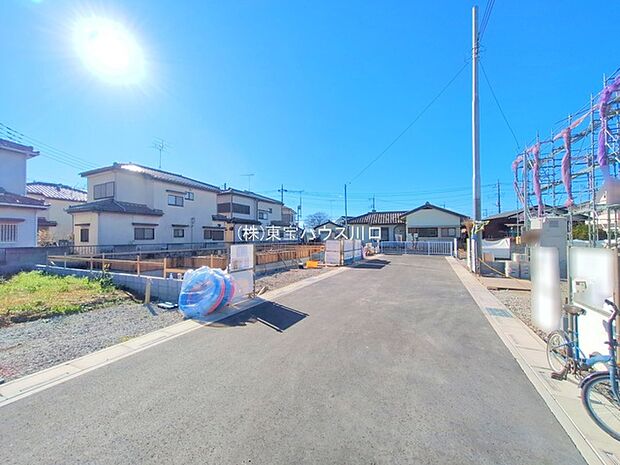 前面道路含む現地