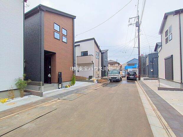 前面道路含む現地