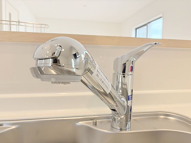見た目にもスマートな浄水器一体型。