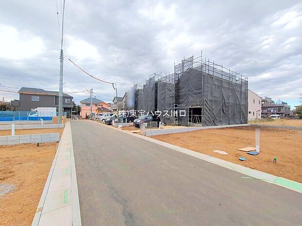 前面道路含む現地