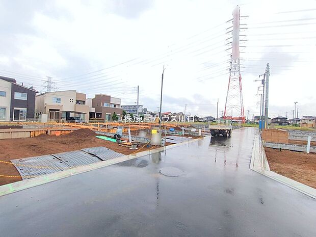 前面道路含む現地