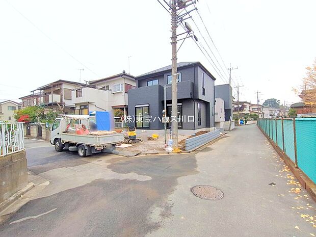 前面道路含む現地