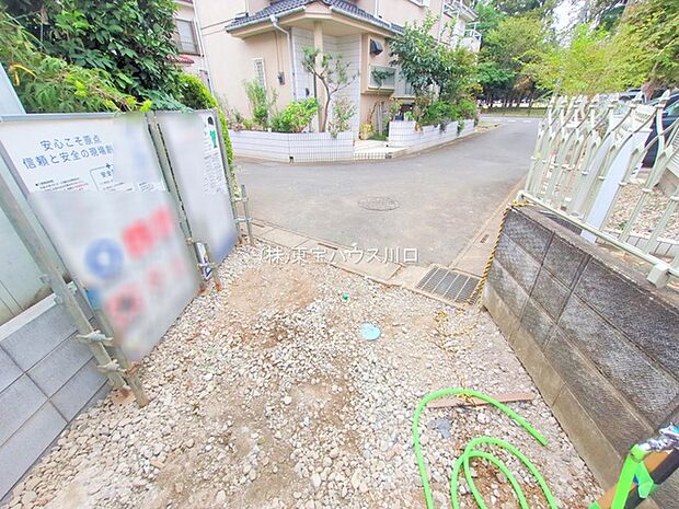 前面道路含む現地