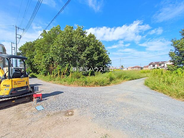 前面道路含む現地