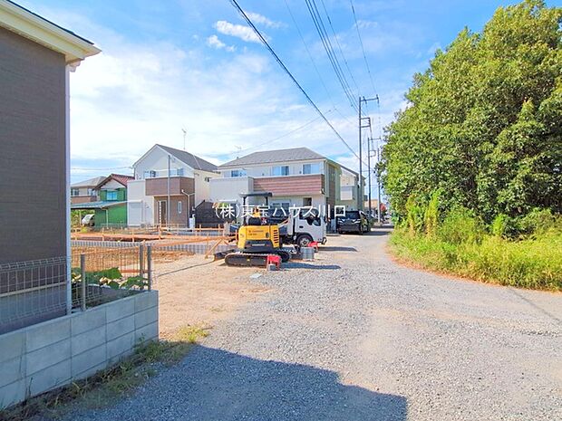 前面道路含む現地