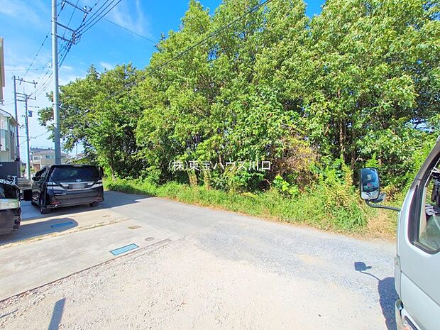 前面道路含む現地